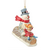 Jim Shore Jim Shore Frosty & Karen in Log Sled Ornament