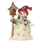 Jim Shore Jim Shore Highland Glen Snowman Birdhouse Figurine