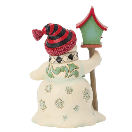 Jim Shore Jim Shore Highland Glen Snowman Birdhouse Figurine