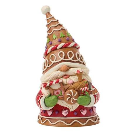 Jim Shore Jim Shore Gingerbread Gnome Train Figurine