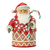 Jim Shore Jim Shore Gingerbread Santa Candy Pint Figurine