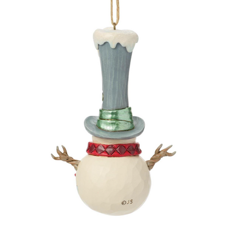 Jim Shore Jim Shore Snowman with Tall Top Hat Ornament