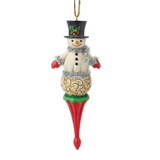 Jim Shore Jim Shore Snowman Finial Ornament