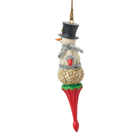 Jim Shore Jim Shore Snowman Finial Ornament