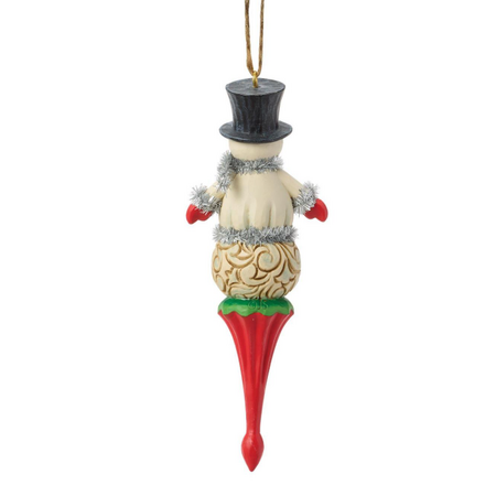 Jim Shore Jim Shore Snowman Finial Ornament