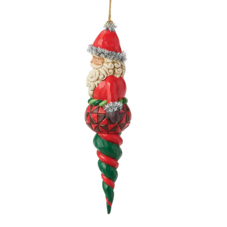 Jim Shore Jim Shore Santa Finial Shape Ornament