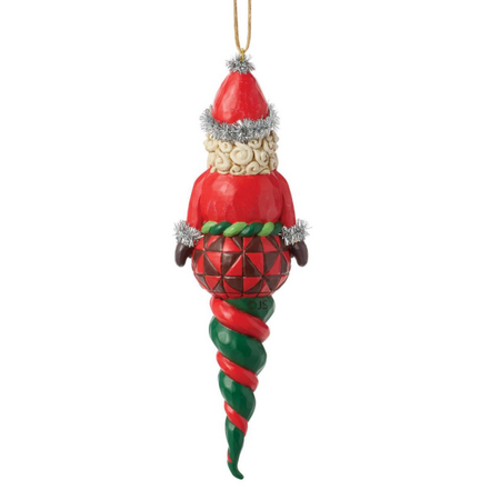 Jim Shore Jim Shore Santa Finial Shape Ornament