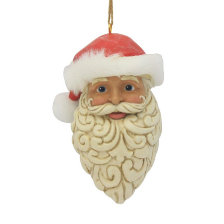 Jim Shore Jim Shore Large Santa Head Ornament