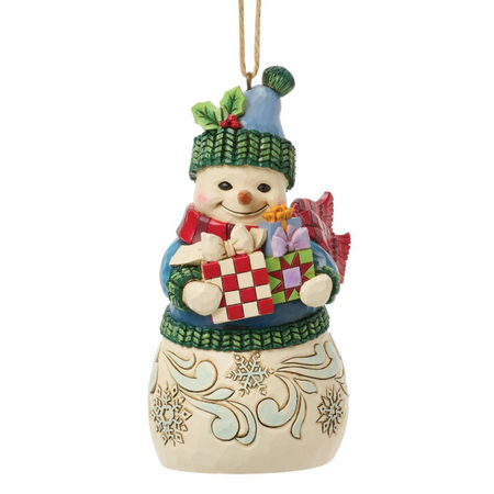 Jim Shore Jim Shore Snowman with Arms Full Ornament