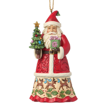 Jim Shore Jim Shore Santa with Gifts Ornament