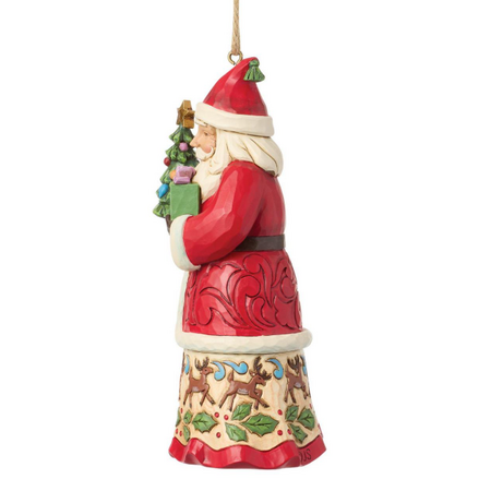 Jim Shore Jim Shore Santa with Gifts Ornament