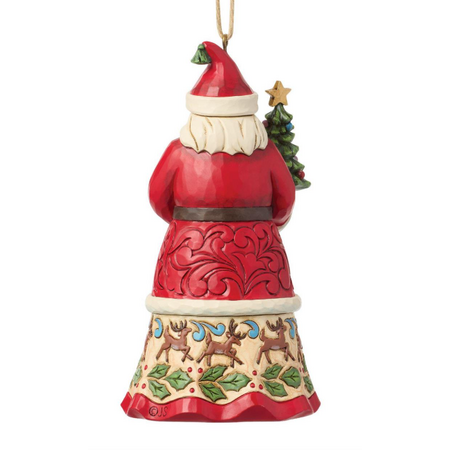 Jim Shore Jim Shore Santa with Gifts Ornament