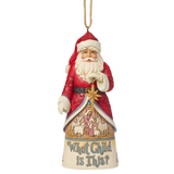Jim Shore Jim Shore Santa What Child Is This Ornament