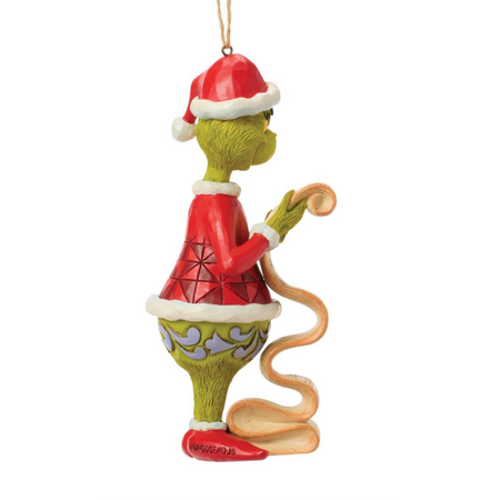 Jim Shore Jim Shore Grinch with List Ornament