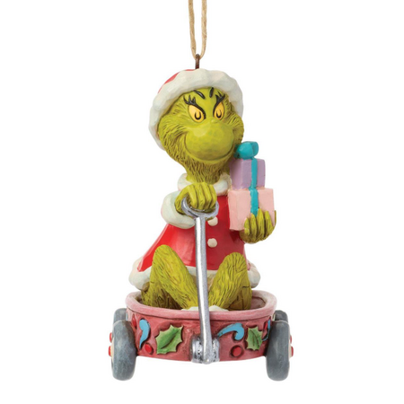 Jim Shore Jim Shore Grinch in Wagon Ornament