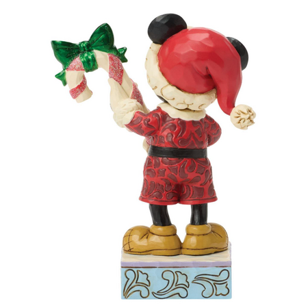 Jim Shore Jim Shore Mickey with Candy Cane Figurine