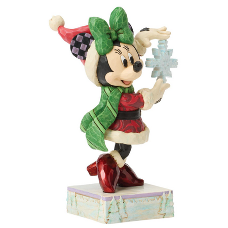Jim Shore Jim Shore Minnie with Snowflake Figurine
