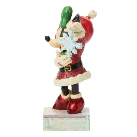 Jim Shore Jim Shore Minnie with Snowflake Figurine