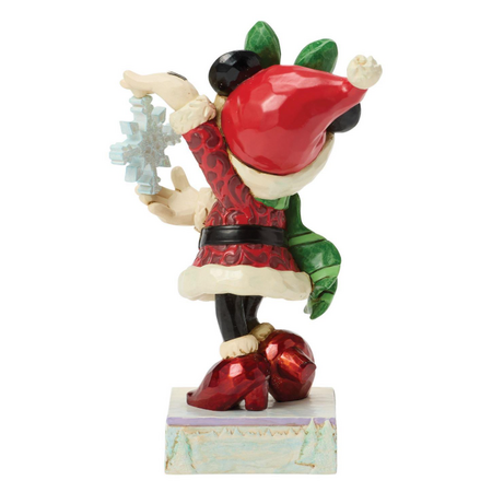 Jim Shore Jim Shore Minnie with Snowflake Figurine