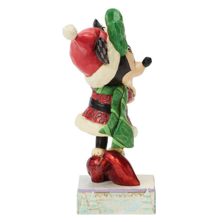 Jim Shore Jim Shore Minnie with Snowflake Figurine