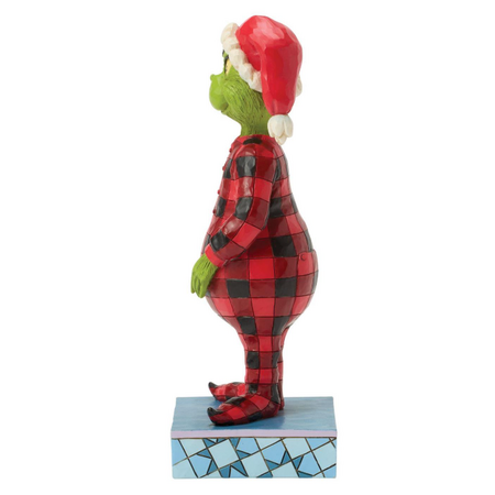 Jim Shore Jim Shore Grinch Wearing Pajamas Figurine