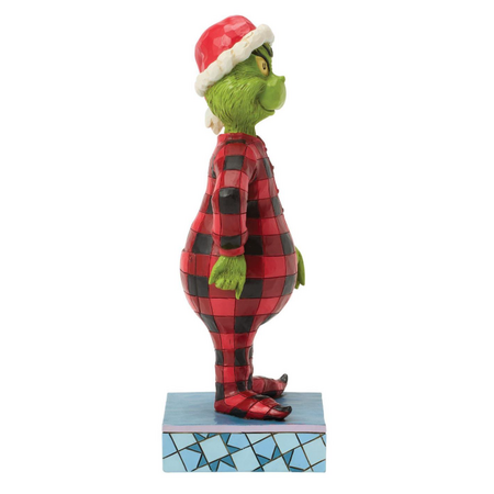 Jim Shore Jim Shore Grinch Wearing Pajamas Figurine