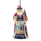 Jim Shore Jim Shore American Santa Ornament
