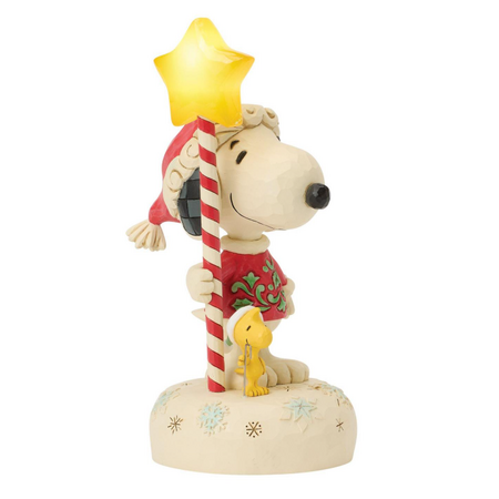 Jim Shore Jim Shore Snoopy Light Up LED Star Staff Figurine