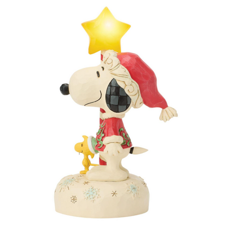 Jim Shore Jim Shore Snoopy Light Up LED Star Staff Figurine