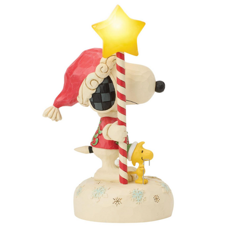 Jim Shore Jim Shore Snoopy Light Up LED Star Staff Figurine