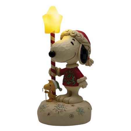 Jim Shore Jim Shore Snoopy Light Up LED Star Staff Figurine