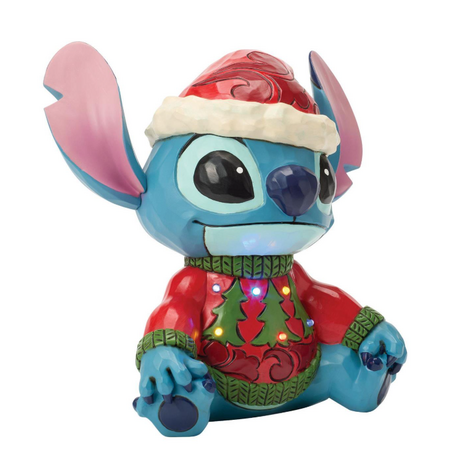 Jim Shore Jim Shore Stitch Sweater LED Figurine