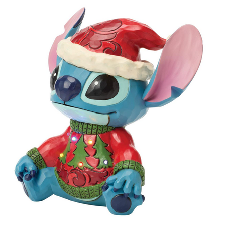 Jim Shore Jim Shore Stitch Sweater LED Figurine