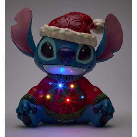 Jim Shore Jim Shore Stitch Sweater LED Figurine