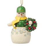 Jim Shore Jim Shore Snowman John Deere Hat Ornament