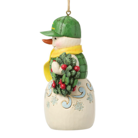Jim Shore Jim Shore Snowman John Deere Hat Ornament