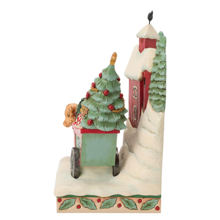 Jim Shore Jim Shore Highland Glen Barn Scene Figurine