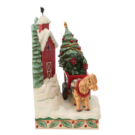 Jim Shore Jim Shore Highland Glen Barn Scene Figurine