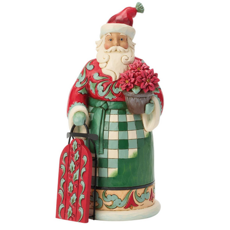 Jim Shore Jim Shore Highland Glen Santa Sled Figurine