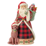 Jim Shore Jim Shore Highland Glen Santa Pet Dog Figurine