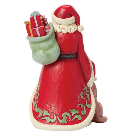 Jim Shore Jim Shore Highland Glen Santa Pet Dog Figurine