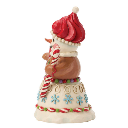 Jim Shore Jim Shore Gingerbread Snowman Sign Figurine