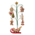 Jim Shore Jim Shore Gingerbread Tree with Cookie Ornament