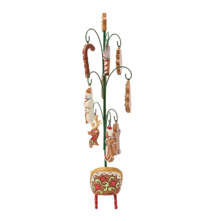 Jim Shore Jim Shore Gingerbread Tree with Cookie Ornament
