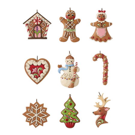 Jim Shore Jim Shore Gingerbread Tree with Cookie Ornament