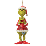Jim Shore Jim Shore Grinch with Heart Hands Ornament