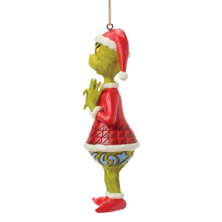 Jim Shore Jim Shore Grinch with Heart Hands Ornament