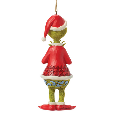 Jim Shore Jim Shore Grinch with Heart Hands Ornament
