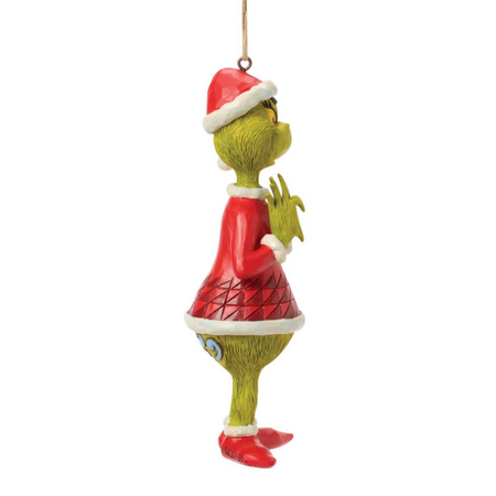 Jim Shore Jim Shore Grinch with Heart Hands Ornament