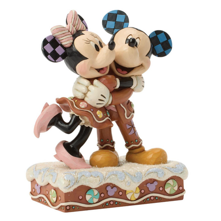 Jim Shore Jim Shore Mickey and Minnie Gingerbread Figurine